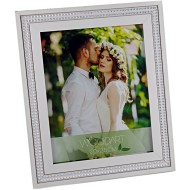 Porta Retrato 10x15cm Strass Branco